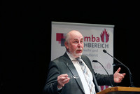 Ulrich Silberbach, Landesvorsitzender der komba gewerkschaft nrw eröffnet die Tagung